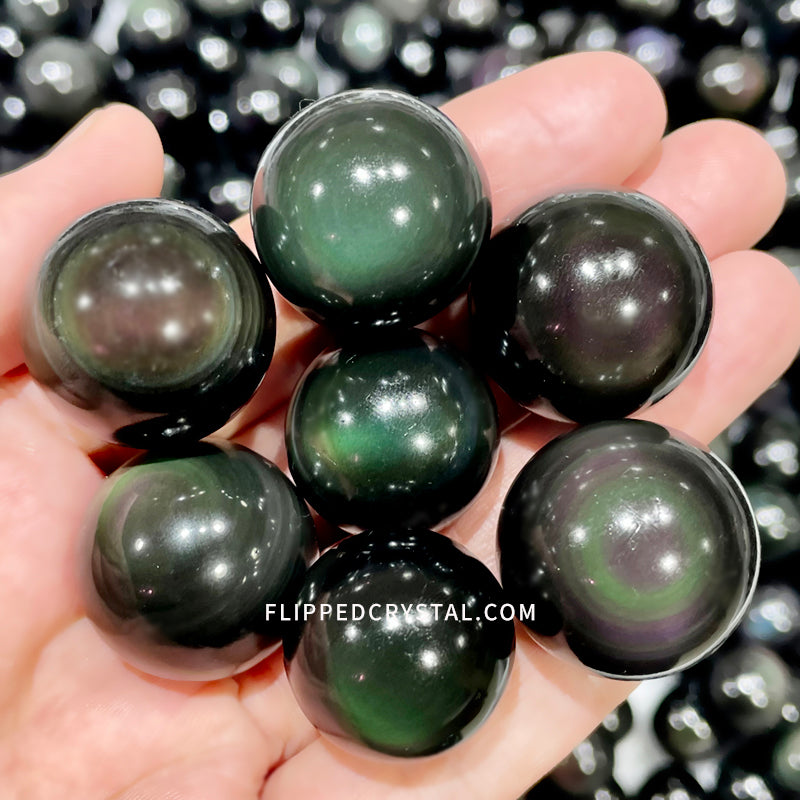 Rainbow Obsidian Sphere(mini)