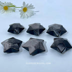 Silver Obsidian star