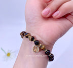 Yellow tiger eye  DIY  bracelert