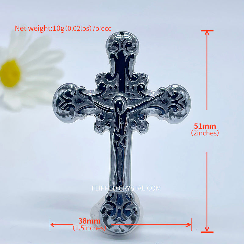 Terahertz Cross Pendant