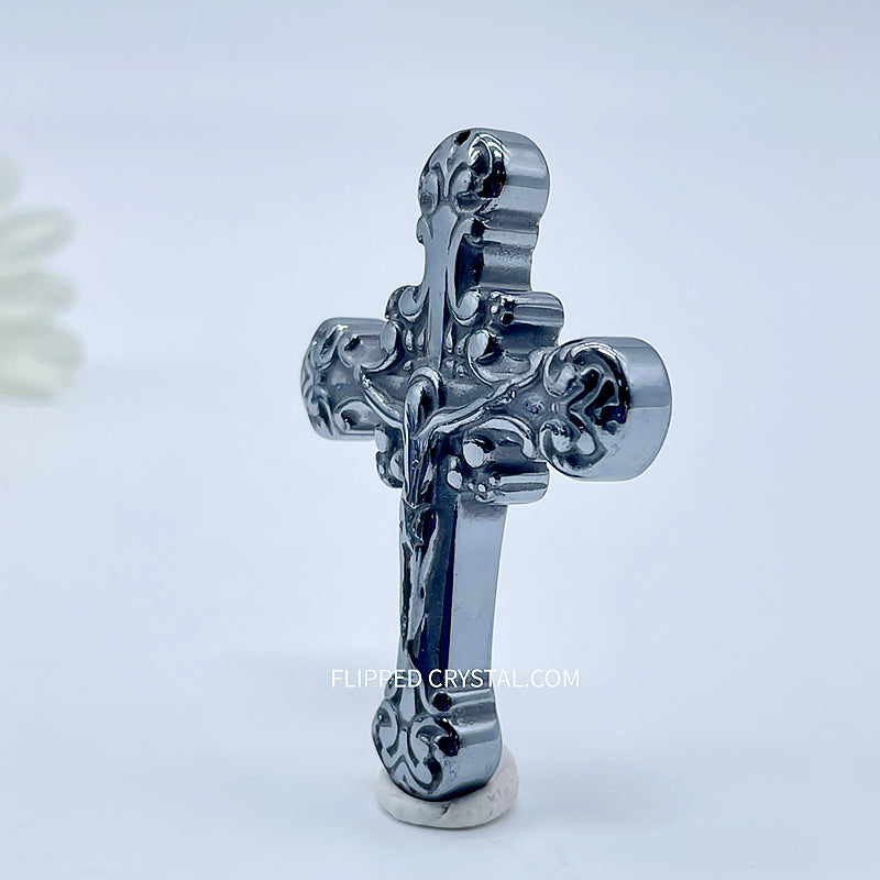 Terahertz Cross Pendant