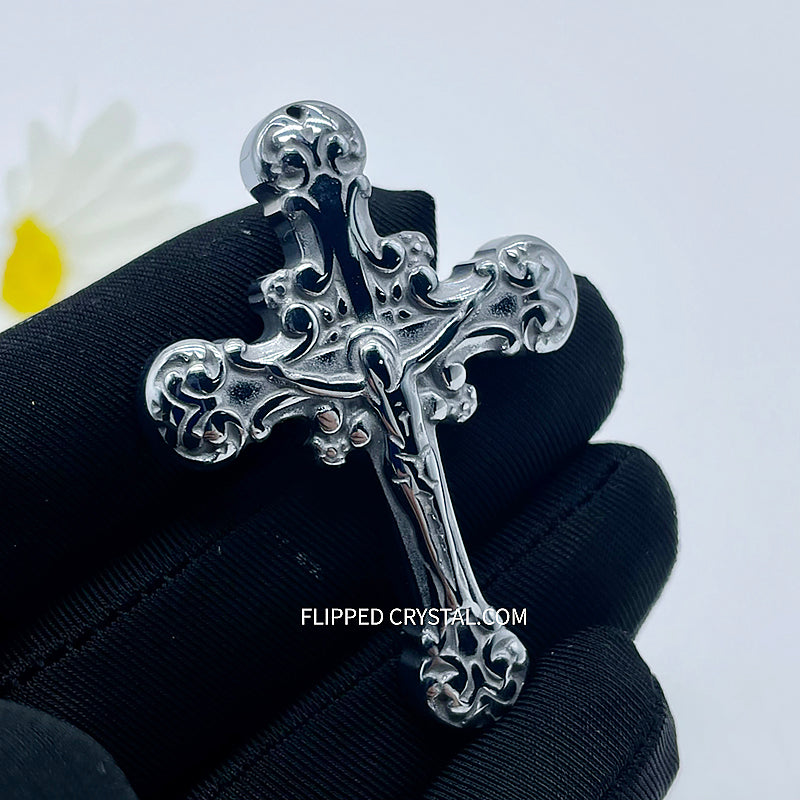 Terahertz Cross Pendant