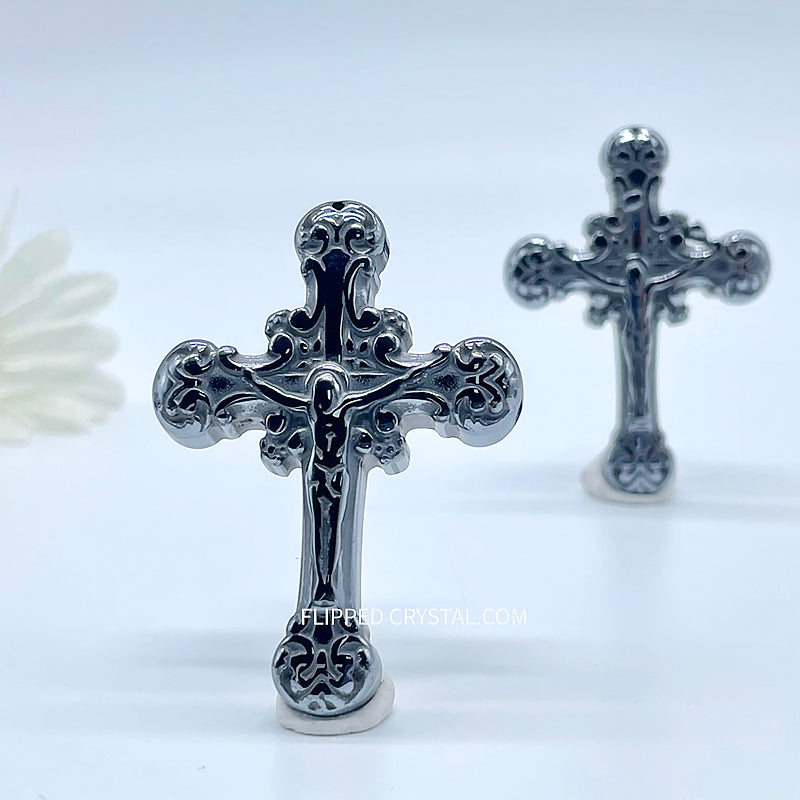 Terahertz Cross Pendant