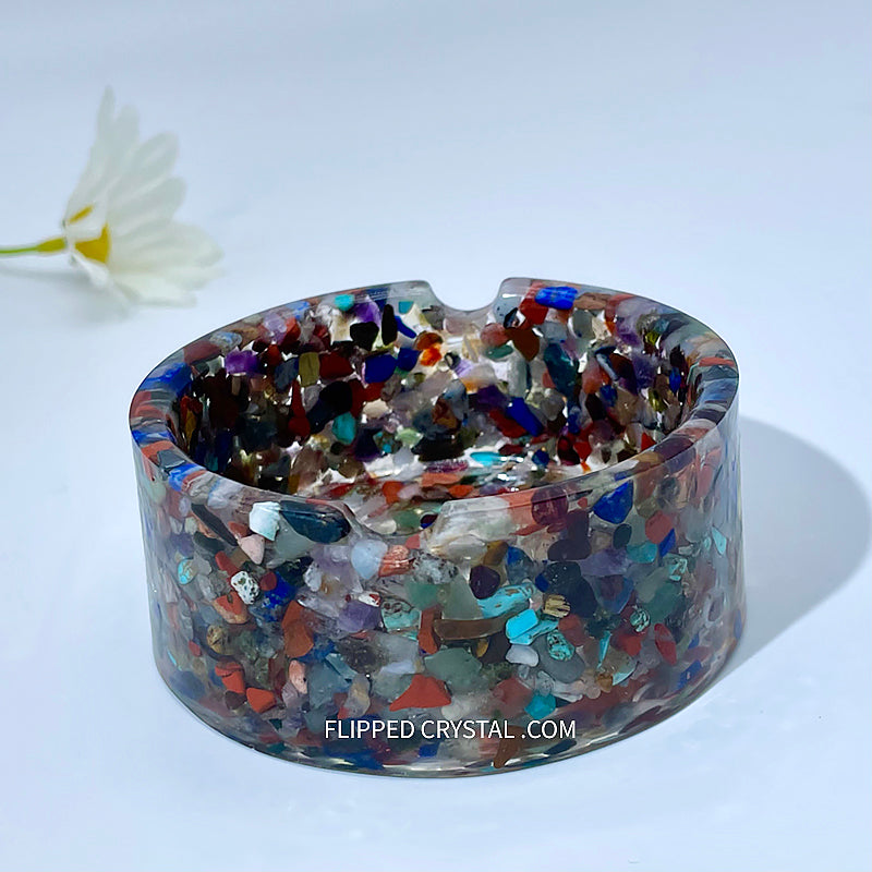 Crystal Reisin Ashtray