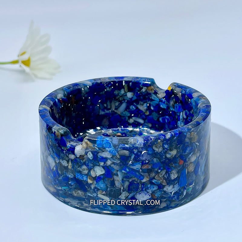 Crystal Reisin Ashtray