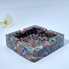 Crystal Reisin Ashtray