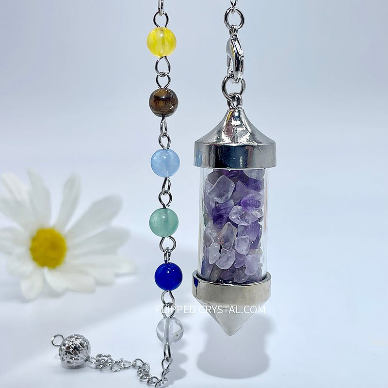 Crystal Chip Pendulum