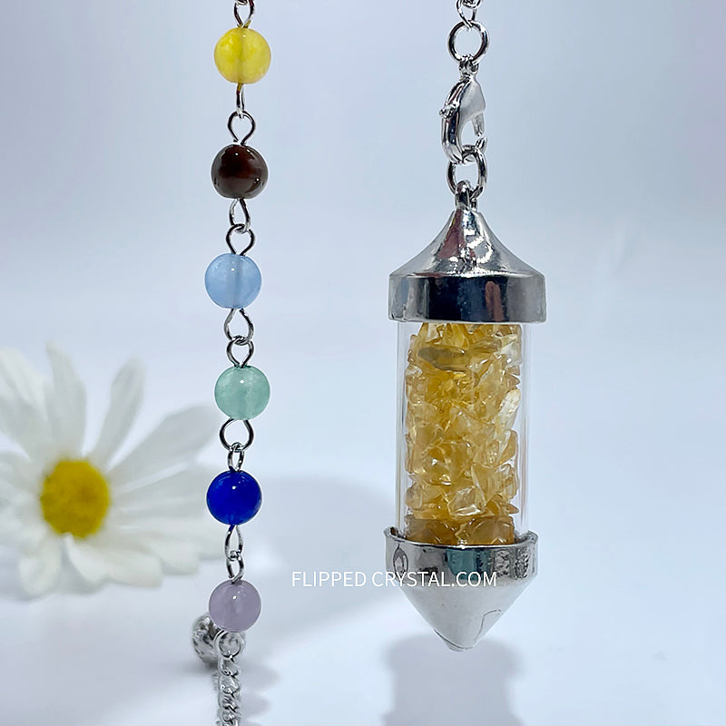 Crystal Chip Pendulum
