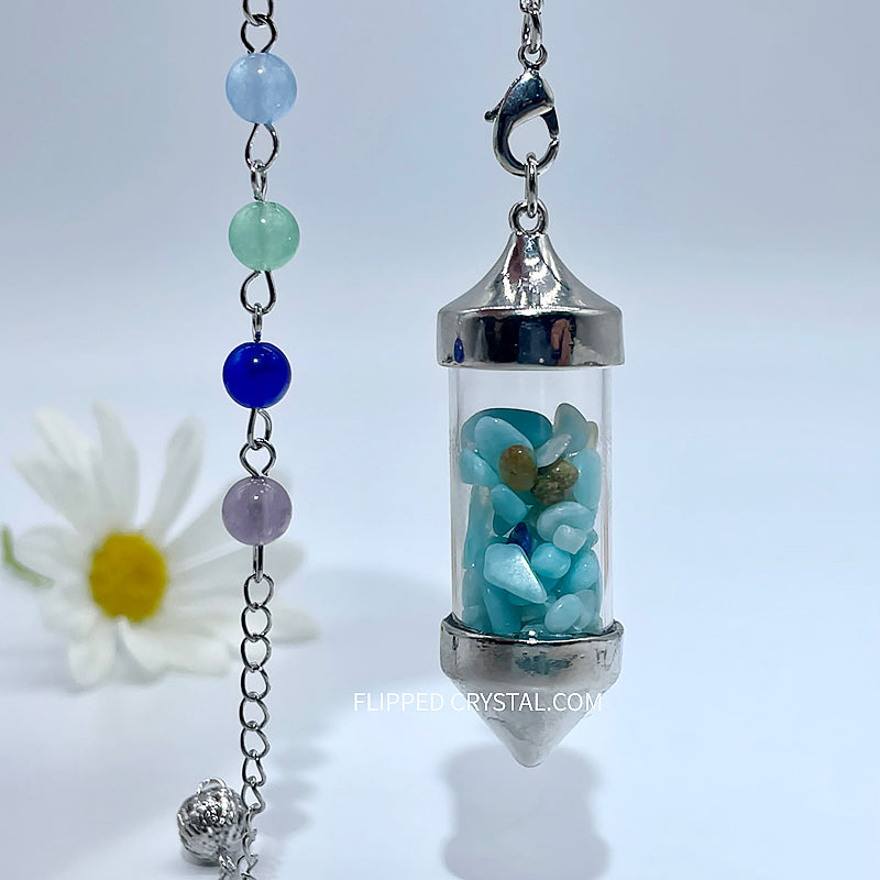 Crystal Chip Pendulum