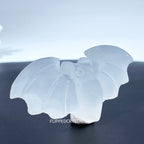 Selenite Bat Carving
