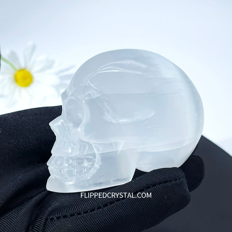 Selenite Skull  ( $125/kg )