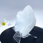Selenite Flower Bowl