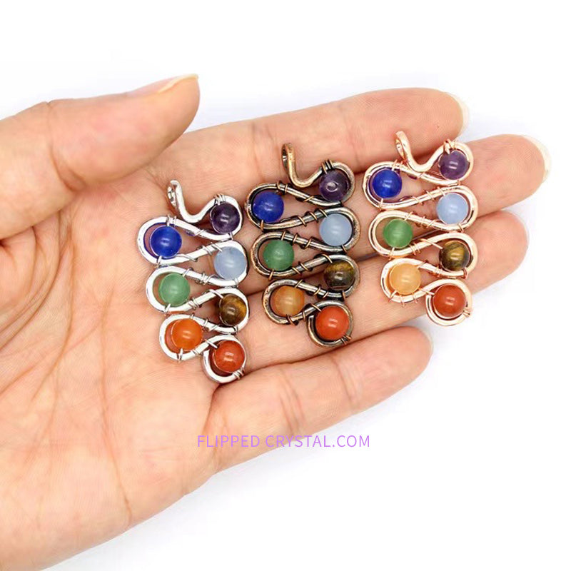 Seven chakras Pendant