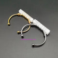 Selenite Bangle