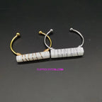 Selenite Bangle
