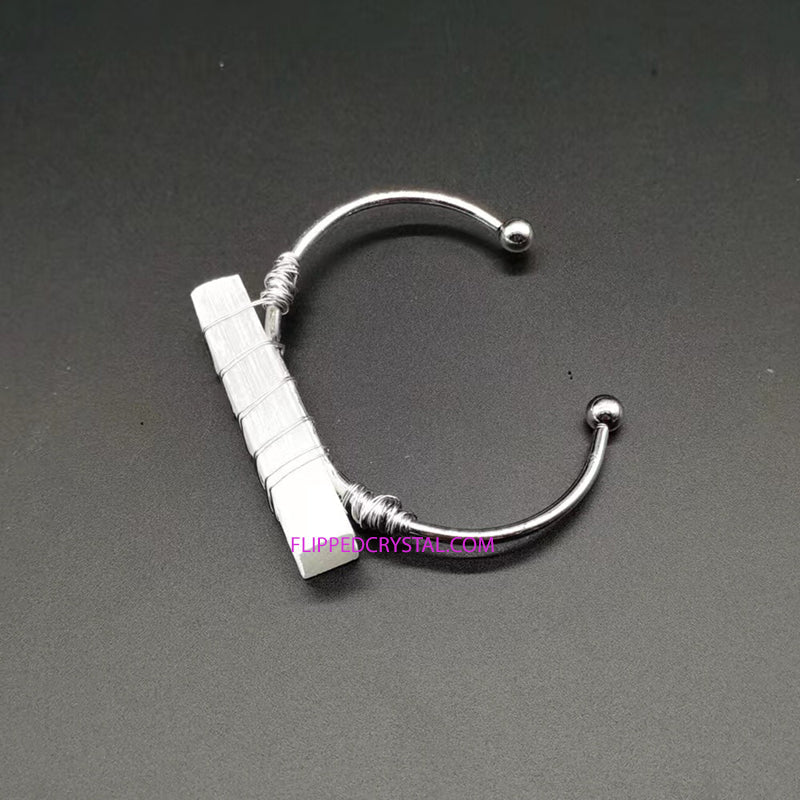 Selenite Bangle
