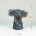 Agate Geode Fly  Elephant  Freefrom