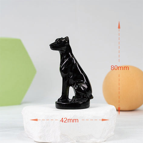 Doberman Pinscher Carving