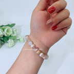 Cherry  agate Brancelet