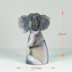 Agate Geode Fly  Elephant  Freefrom