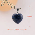 Mini Crysal Heart Pendant