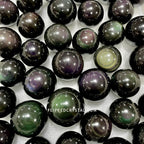 Rainbow Obsidian Sphere