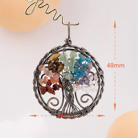 Tree of Life Crystal Pendant