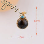 Wire Wraped Mini Sphere Pendant