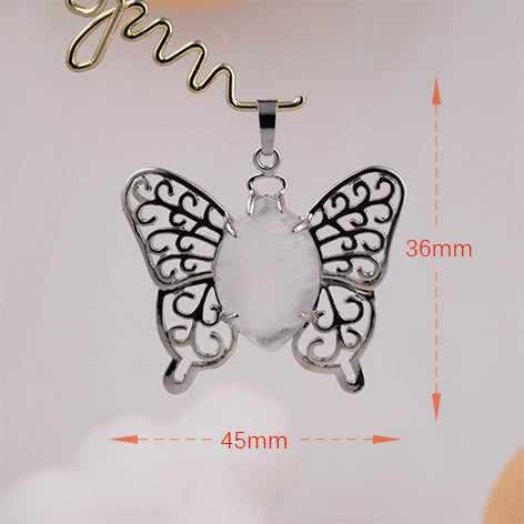 Butterfly Crystal Pendant