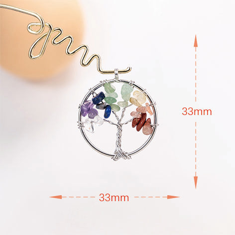 Chakra Tree of Life Pendant