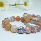 Cherry  agate Brancelet