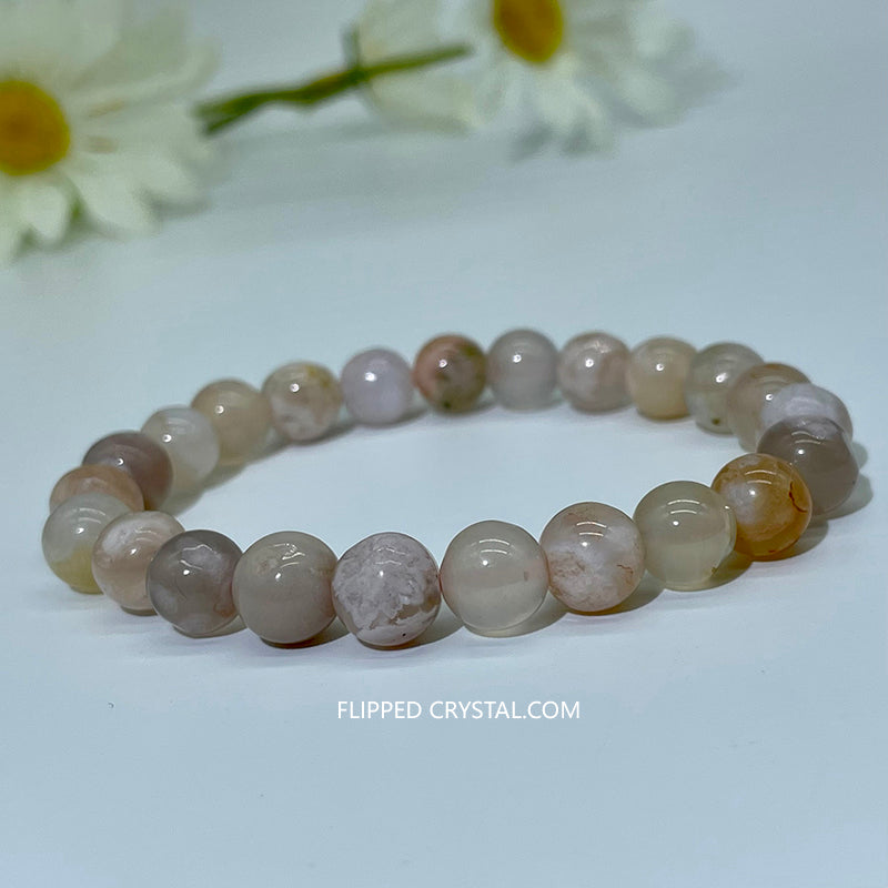 Cherry  agate Brancelet