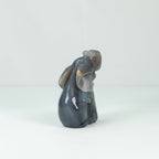 Agate Geode  Elephant Carving