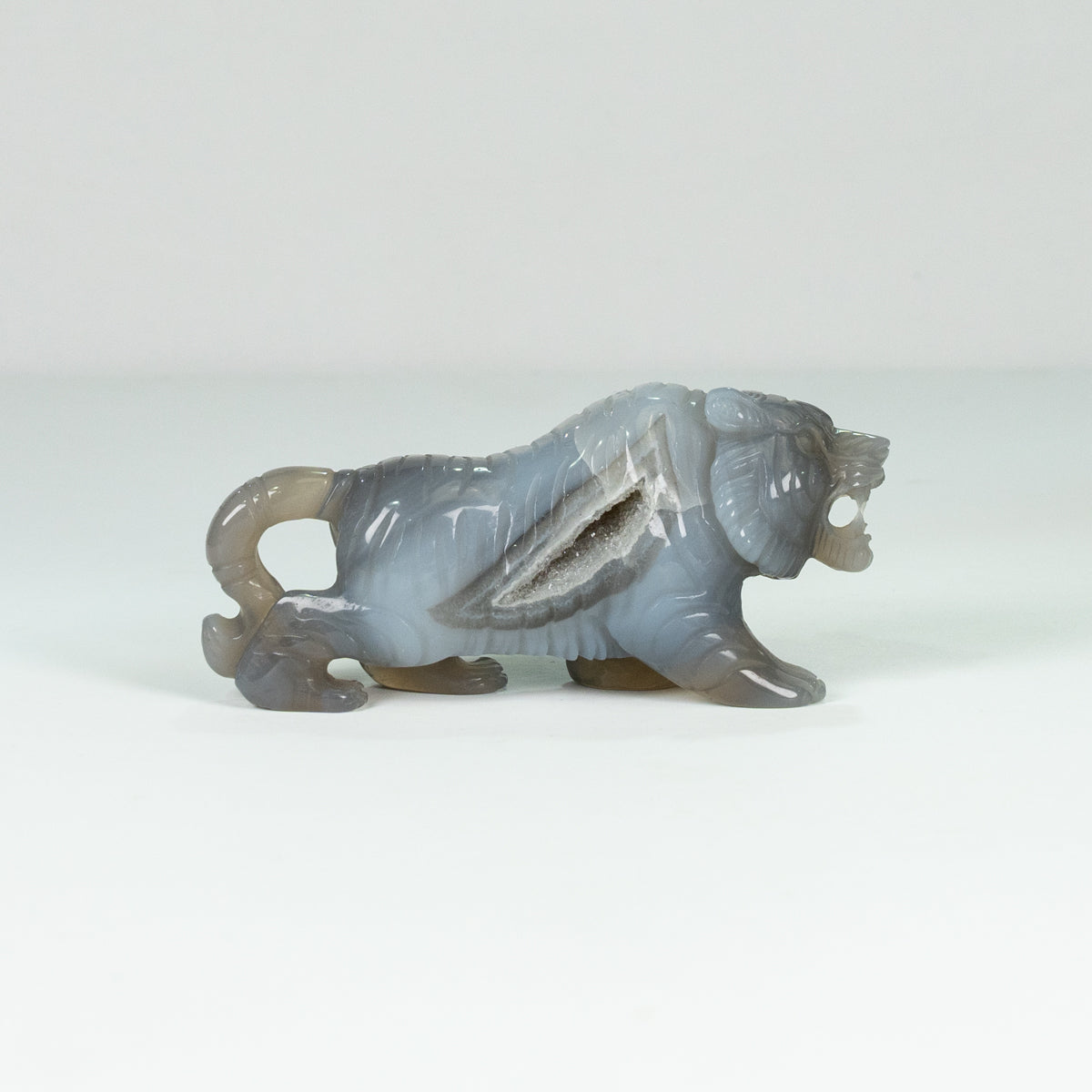 Agate Geode Tiger
