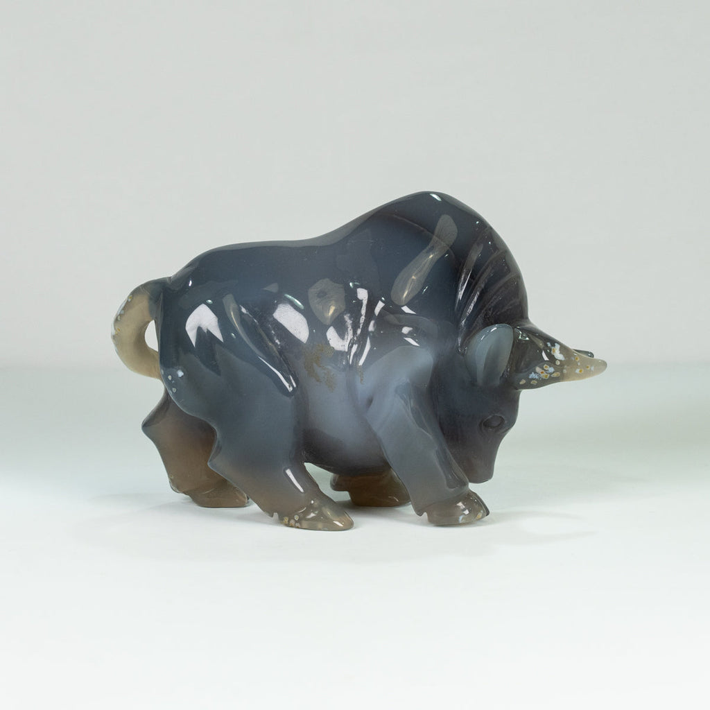 Agate Geode Bull