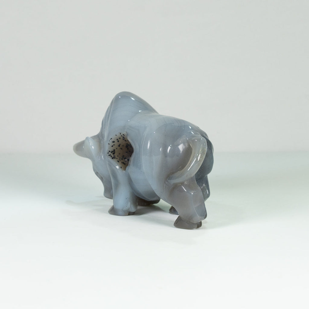 Agate Geode Bull
