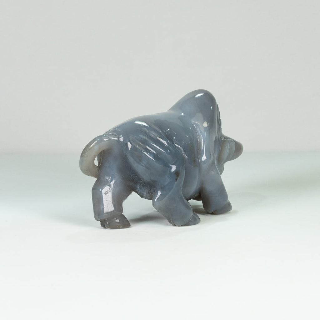 Agate Geode Bull