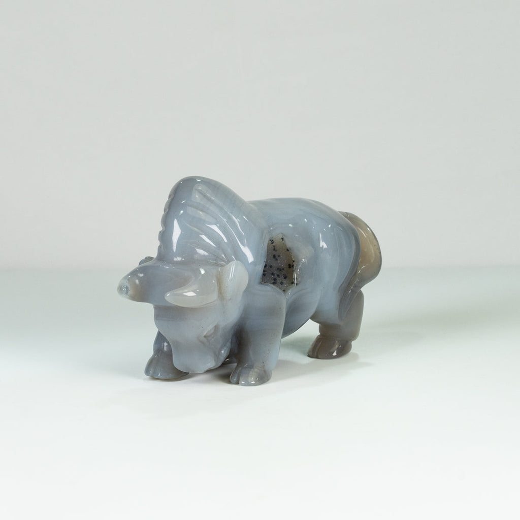 Agate Geode Bull