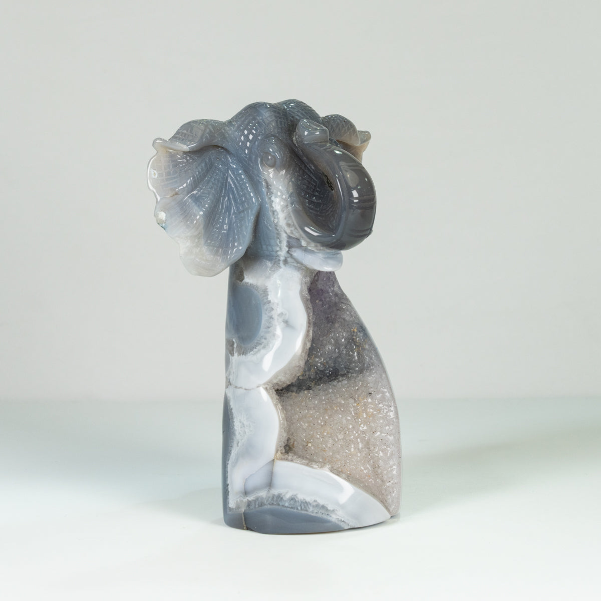 Agate Geode Fly  Elephant  Freefrom