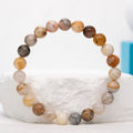Bamboo Leaf agate Bracelet