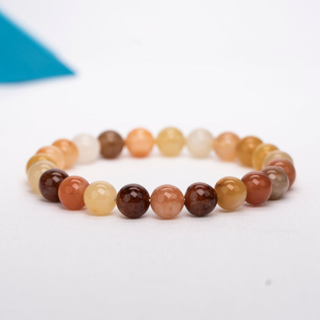 Chinese Colorful Jade Bracelet