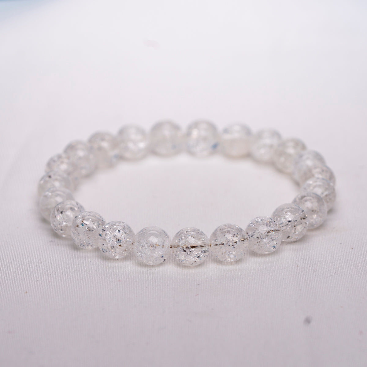 Cracked Clear quartz bracelet
