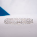 Cracked Clear quartz bracelet