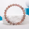 Madagascar rose quartz bracelet