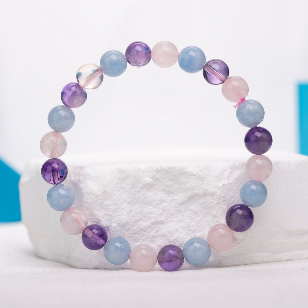 Mixed gem bracelet