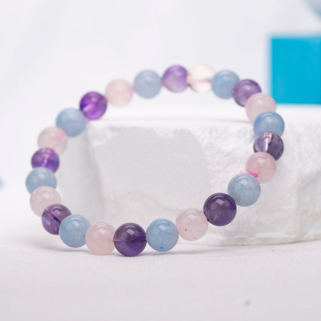 Mixed gem bracelet