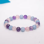 Mixed gem bracelet