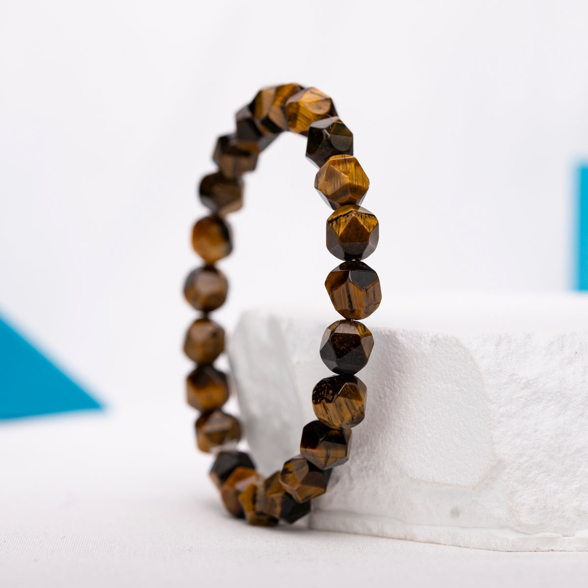 Tiger eye Faceted Bracelet
