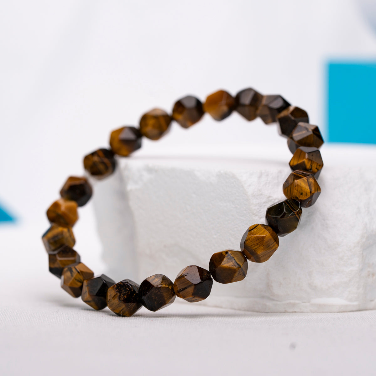 Tiger eye Faceted Bracelet