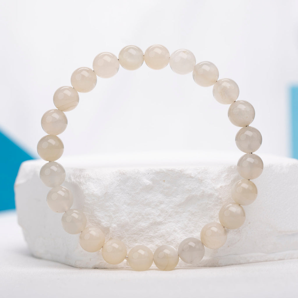 Rainbow moon stone bracelet